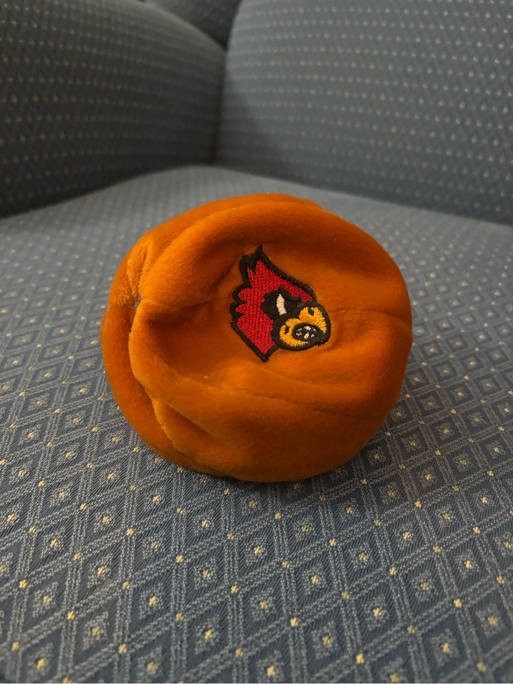 University of Louisville Cardinals Mascot Plush Squeeze Face Stress Ball Novelty
